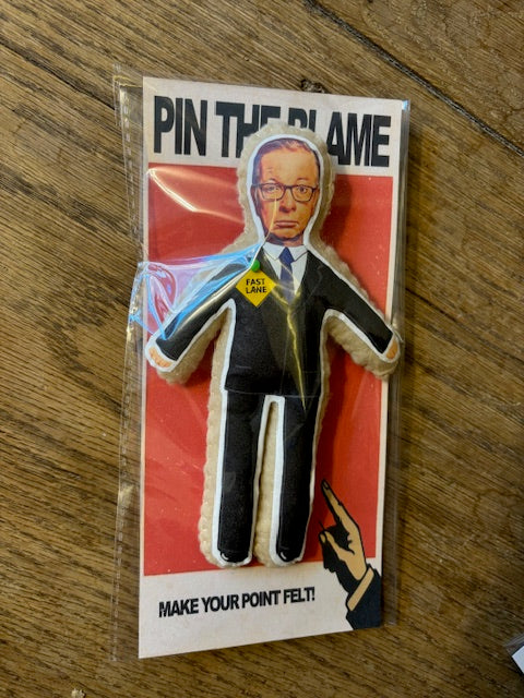 Politician 'Pin the Blame' Dolls