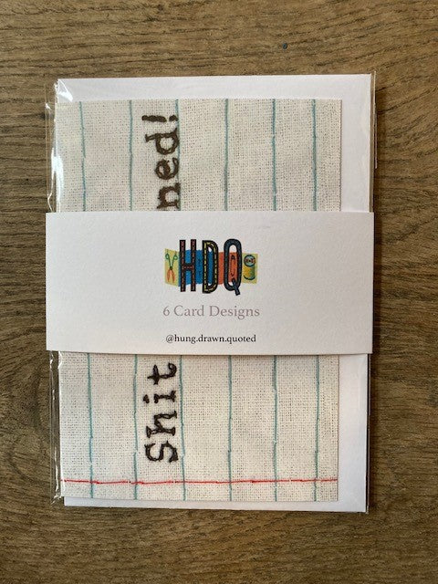 Stitched Quote Card Pack